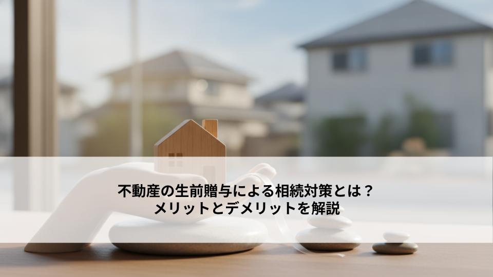 不動産の生前贈与による相続対策とは？メリットとデメリットを解説