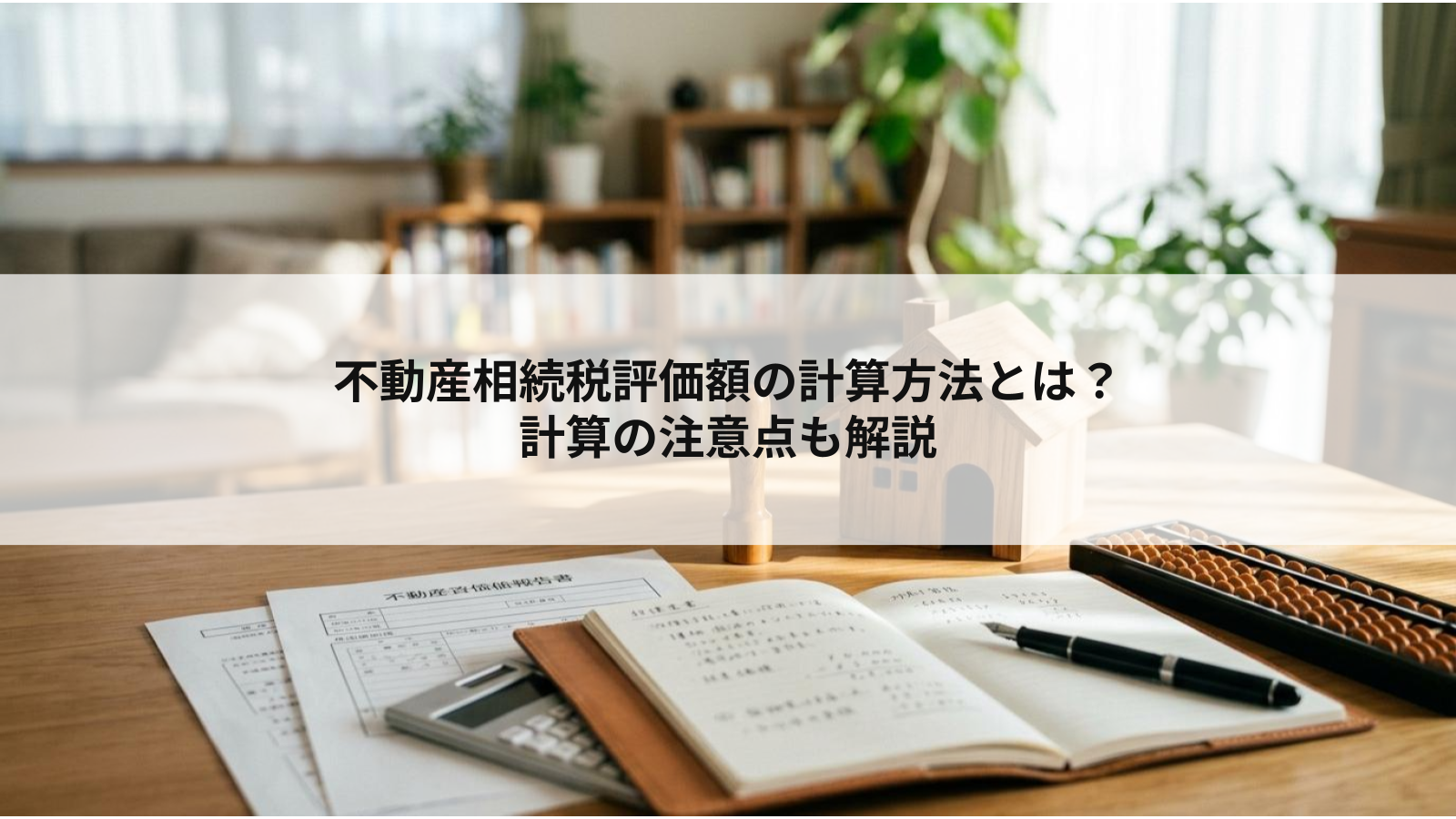 不動産相続税評価額の計算方法とは？計算の注意点も解説
